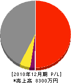 吉田工務店 損益計算書 2010年12月期