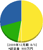 小松工業 貸借対照表 2009年12月期