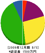 下田工務店 貸借対照表 2009年12月期
