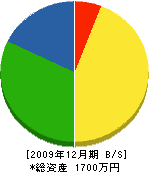 坂井工務店 貸借対照表 2009年12月期