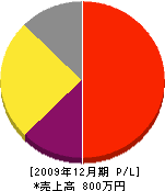 吉岡組 損益計算書 2009年12月期