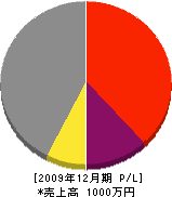 松下工務店 損益計算書 2009年12月期