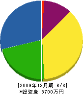 大塚空調工業 貸借対照表 2009年12月期