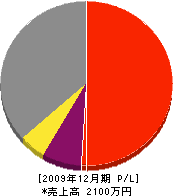 杉田建設 損益計算書 2009年12月期