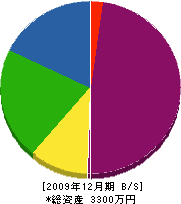 田原電機 貸借対照表 2009年12月期