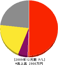 ヨシキ建設 損益計算書 2009年12月期