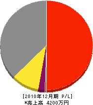 申基工業 損益計算書 2010年12月期 申基工業 損益計算書 2010年12月期