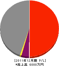 甲賀工業 損益計算書 2011年12月期