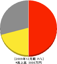 総合建設業江本 損益計算書 2009年12月期