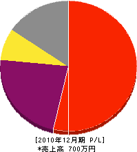 今田電工 損益計算書 2010年12月期